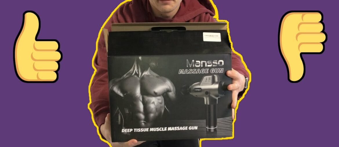 Mansso Massage Gun Unboxing and Review