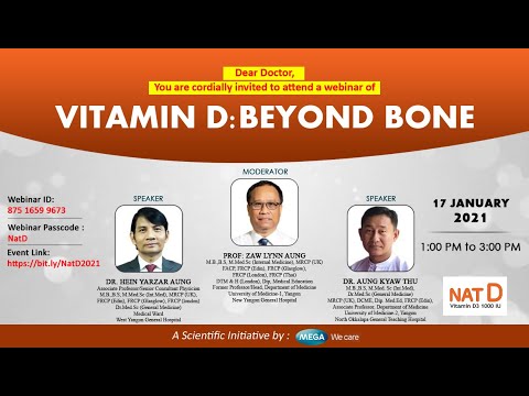 "Vitamin: Beyond Bone" Webinar ( 17.1.2021 )