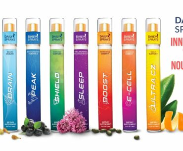 Daily Sprays -  Natural Vitamin Supplements For Your Daily Wellness - Innovation That Nourishes