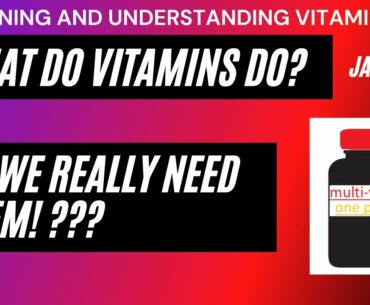 Learning multi-vitamins and what they actually do