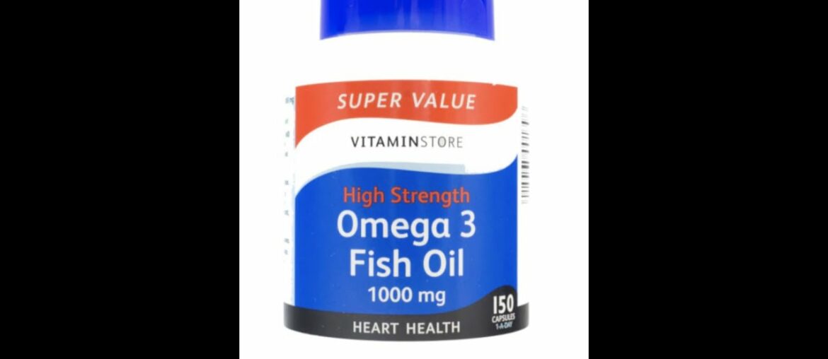 Vitamin Store High Strength Omega-3 Fish Oil Food Supplement - Review