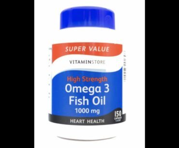 Vitamin Store High Strength Omega-3 Fish Oil Food Supplement - Review