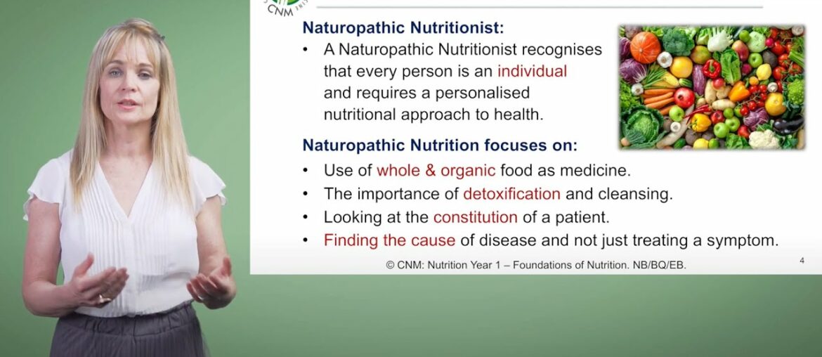 CNM’s Accredited Online Nutrition Course