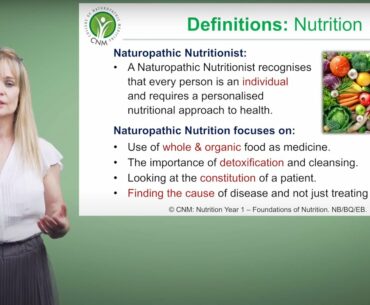 CNM’s Accredited Online Nutrition Course