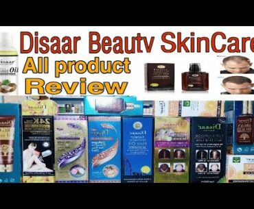 Disaar beauty skincare All product Review | Disaar Shampoo and oil | Disaar VitaminC whitening Cream