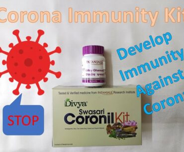 Unboxing Corona Immunity Kit | Develop Immunity to fight against Corona | Ayurvedic Medicine Coronil