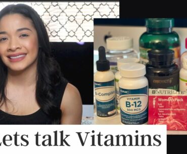 Lets Talk Vitamins | Daily Vitamins | Health is Wealth | What vitamins I take daily | Mayra Vargas