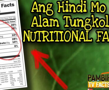 Paano Nabuo ang Nutrition Facts sa mga Pakete ng mga Produktong Pagkain?: History ng Nutrition Facts