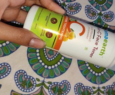 Mama earth Vitamin C face toner with cucumber review #review #mamaearth #nonsponsered #smallyoutuber
