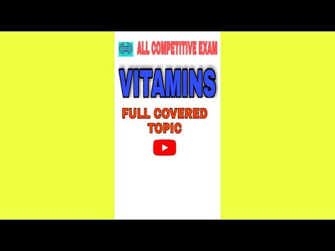 vitamins full covered topic  part -1