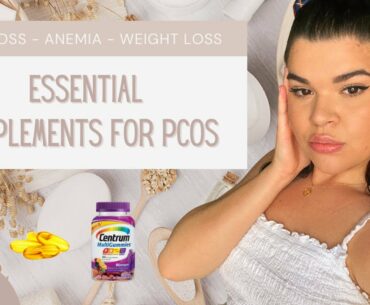 PCOS Vitamins and Supplements | Acne, Hair loss and Weight loss
