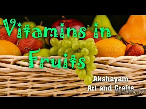 Vitamins in fruits| Find your fruit for deficiency|#fruits| #vitamins| #localfruits|