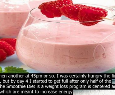 Smoothie only diet reddit scouts is a wellness coach maybe not a registered dietitian who