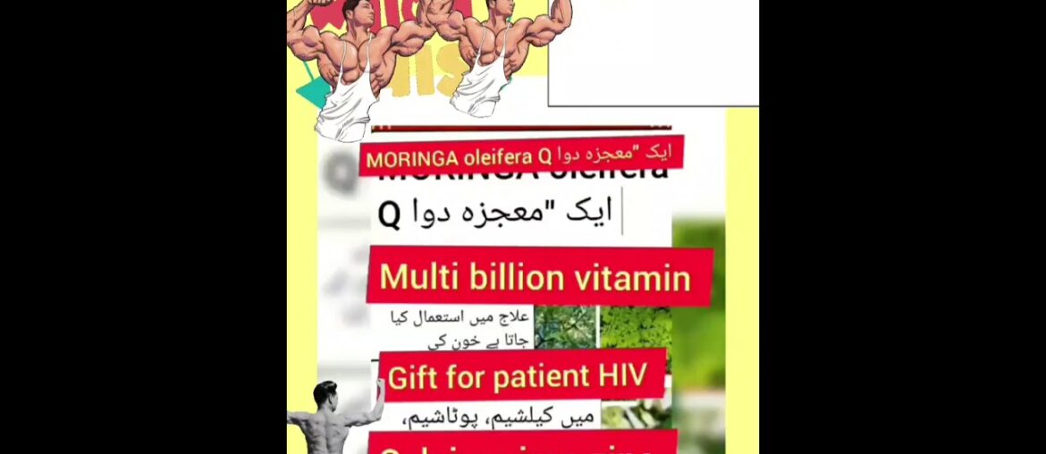 MORINGA oleifera Q  Miracle formula God gifts For HIV aids   patients vitamin iron all nutrition