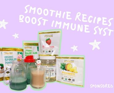 My Favorite Smoothie Recipes To Boost Immune System