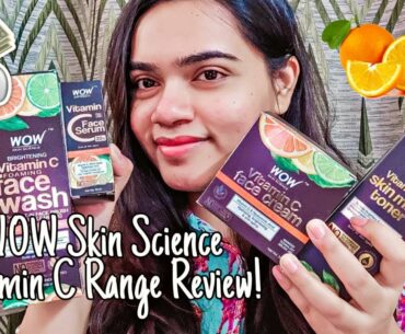 BEST NEW SKINCARE EVER?! | New WOW Skin Science Vitamin C Range Review!