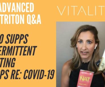 7. Q&A: Ketone Supplements, Intermittent Fasting, Supplements re: Covid-19