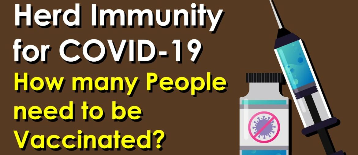 Herd Immunity for COVID 19 | How Many People Need to be Vaccinated?