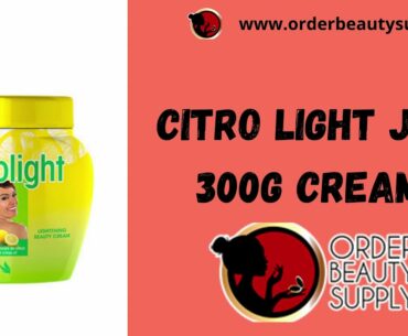 CITRO LIGHT JAR 300G CREAM | Order Beauty Supply