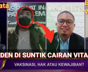 Dr Tirta, Menjawab Tudingan, Jokowi Disuntik Vitamin C.