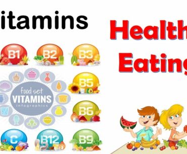 Healthy Eating for kids song | vitamin | all types of vitamins and their sources