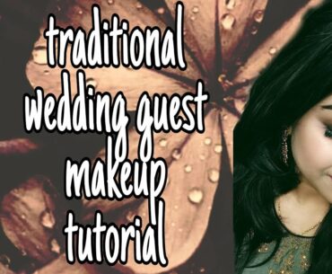 Traditional wedding guest makeup