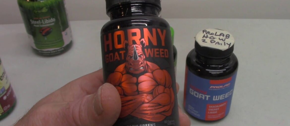 Horney Goat Weed Vitamin : Testosterone : Libido : Old Aging Male