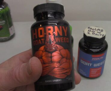 Horney Goat Weed Vitamin : Testosterone : Libido : Old Aging Male