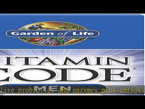 Garden of Life Vitamin Code Whole Food Multivitamin for Men - 120 Capsules, Vitamins for Men, Fruit