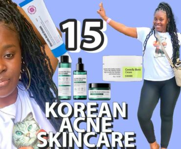 15 KOREAN SKINCARE FOR ACNE YOU NEEED TO TRY| ACNE SKINCARE| KOREAN SKINCARE| JWILLSCOOL