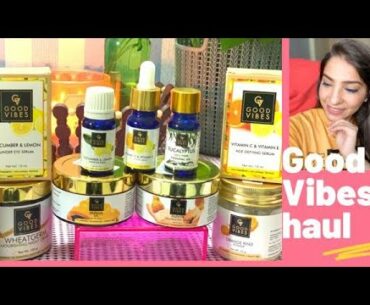 Best and Affordable Skincare Beauty Haul | GOOD VIBES HAUL and MINI REVIEW