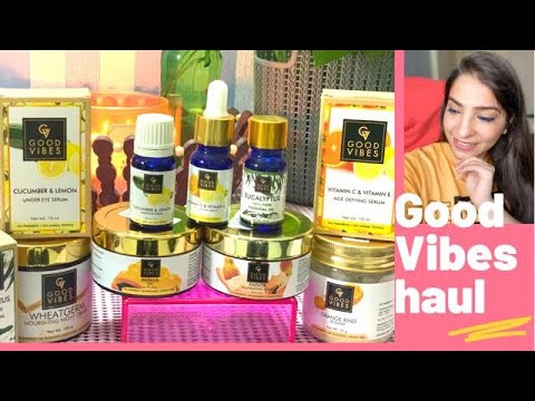 Best and Affordable Skincare Beauty Haul | GOOD VIBES HAUL and MINI REVIEW