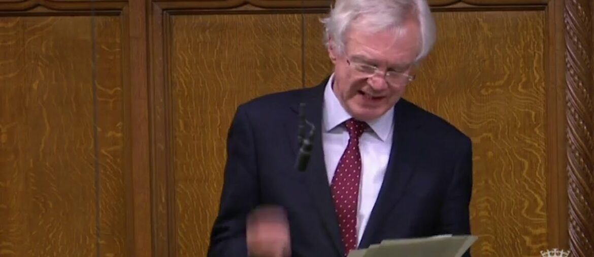 David Davis MP holds Adjournment Debate on Vitamin D and Covid-19 Mitigation