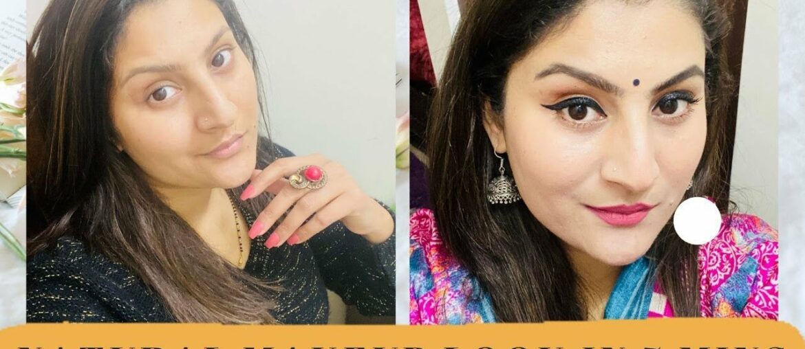 Natural Makeup look with minimum products /No Makeup Makeup Look Everyday Makeup look / Makeup Tips