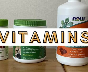 KRISTA'S MORNING SMOOTHIE AND SUPPLEMENTS | Vitamin Haul, Health Store Haul | weight loss vlog