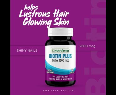 Biotin Plus | Promotes Healthy Hair, Nails, & Radiant Skin | Vevacare