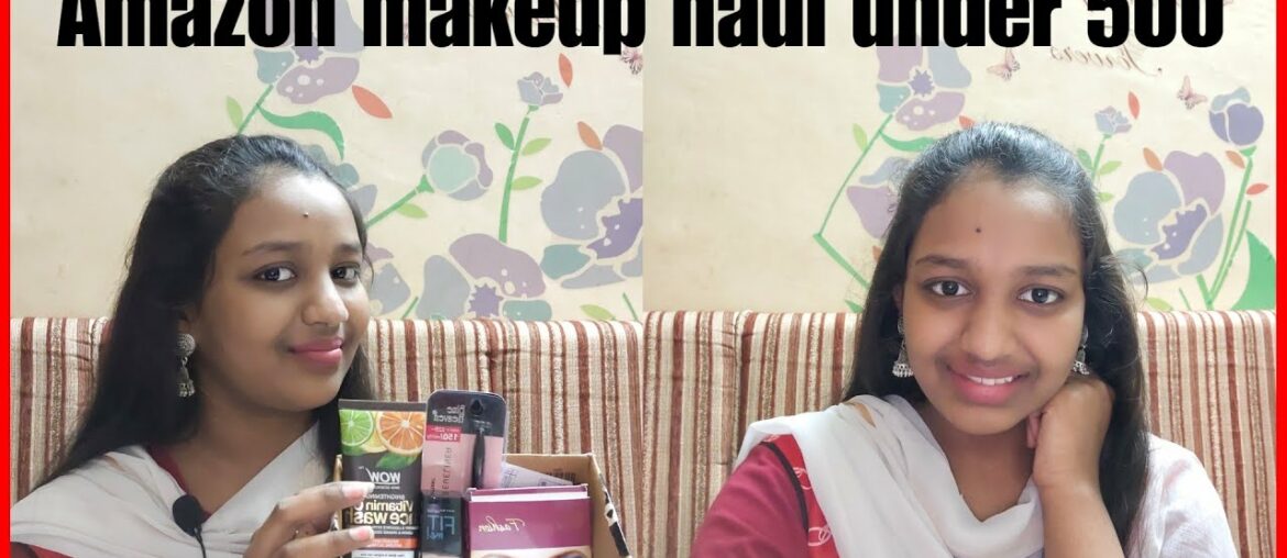 Amazon makeup haul   starting at Rs108