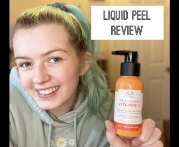 The Body Shop Product Testing - Vitamin C Liquid Peel
