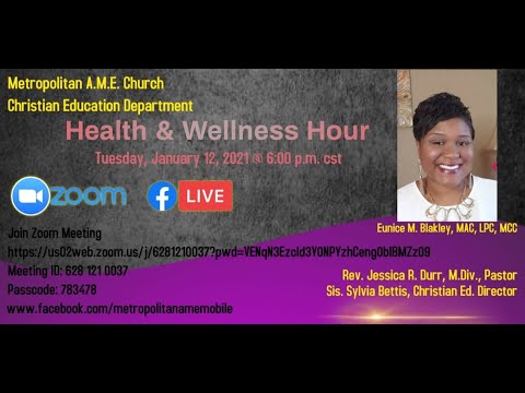 Health and Wellness Hour: January 12, 2021