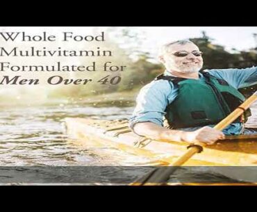 Garden of Life mykind Organics Whole Food Multivitamin for Men 40+, 60 Tablets, Vegan Mens Multi fo