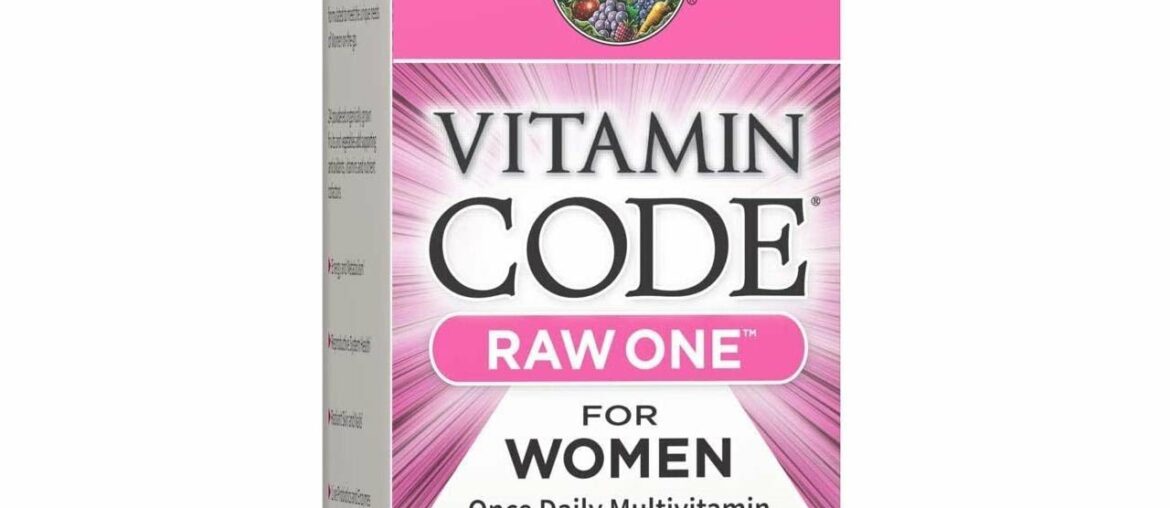 Garden of Life Multivitamin for Women, Vitamin Code Raw One for Women, Once Daily Women's Multi - 3