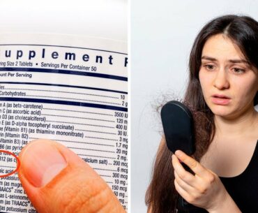 5 vitamins that help prevent hair loss and intensify it