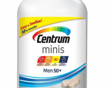 Centrum Minis Men 50+ Multivitamin/multimineral Supplement Tablets, 280 Count + 2 Free Months of ob