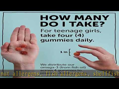 SmartyPants Teen Girl Daily Gummy Vitamins: Multivitamin, Gluten Free, Lutein/Zeaxanthin, Biotin, V