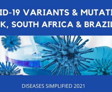 COVID-19 Variants & Mutation: UK, South Africa, Brazil Variants
