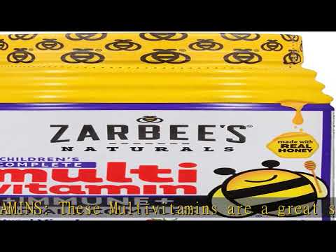 Zarbee's Naturals Children's Complete Multivitamin + Immune* Gummies, Mixed Berry Flavors, 70 Gummi