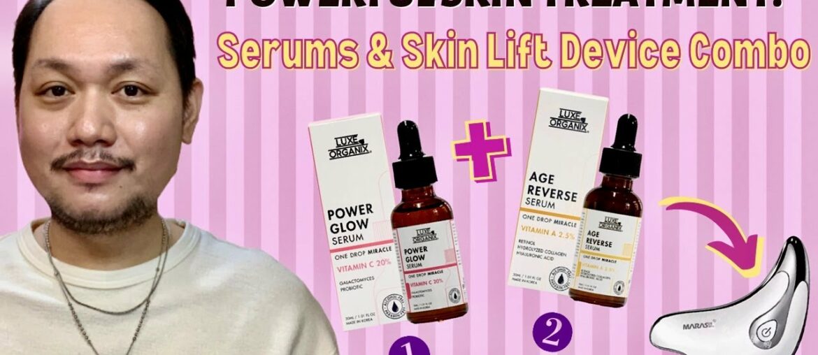 LUXE ORGANIX VITAMINS A & C SERUMS PAIRED WITH MARASIL SKIN LIFT (Discussion & Demo) - January 2021