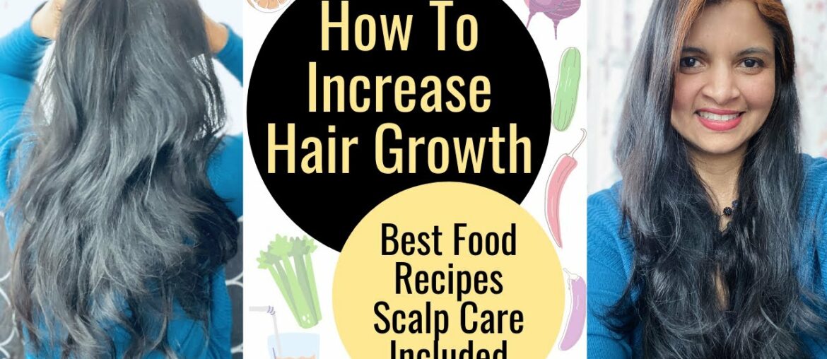 HOW TO STRENGTHEN AND PROMOTE HAIR GROWTH FAST | BEST FOOD WITH RECIPES INCLUDED | 5 SELF CARE STEPS