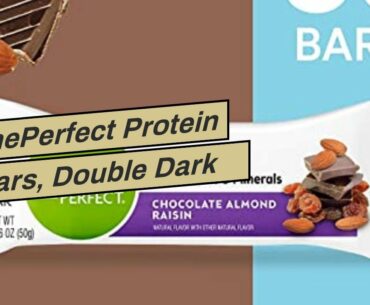 ZonePerfect Protein Bars, Double Dark Chocolate, 12g of Protein, Nutrition Bars With Vitamins &...