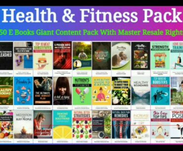 Health And Fitness Pack|Review & Free Bonus